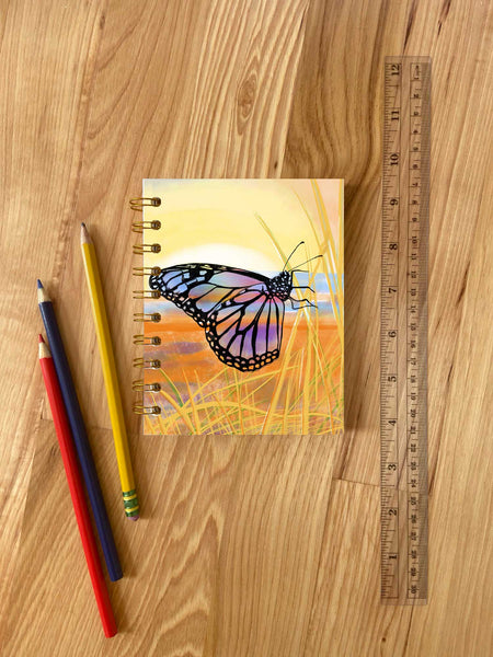 Hand Crafted Wire Bound Journals with Lined or Blank Pages