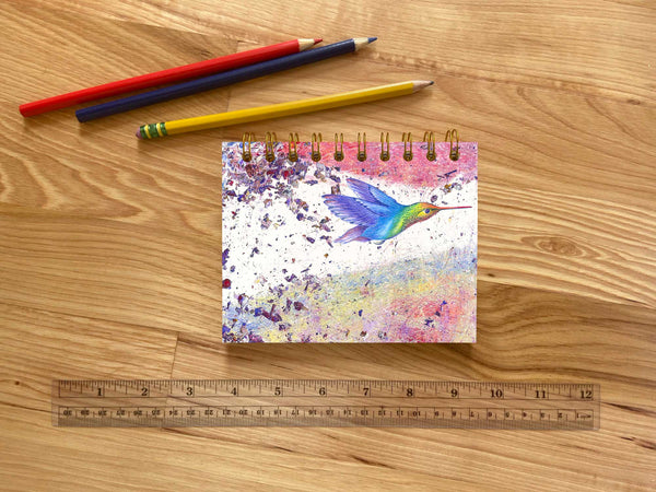 Hand Crafted Wire Bound Journals with Lined or Blank Pages