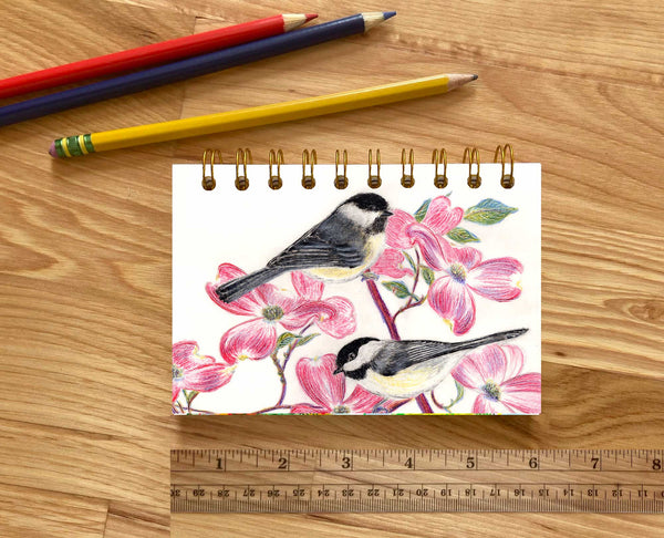 Hand Crafted Wire Bound Journals with Lined or Blank Pages