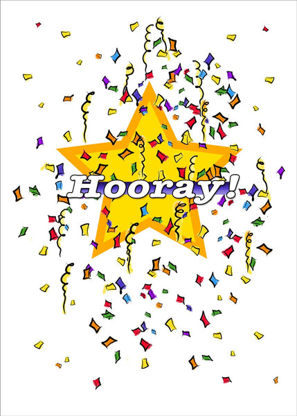 R833 Hooray - Notecards