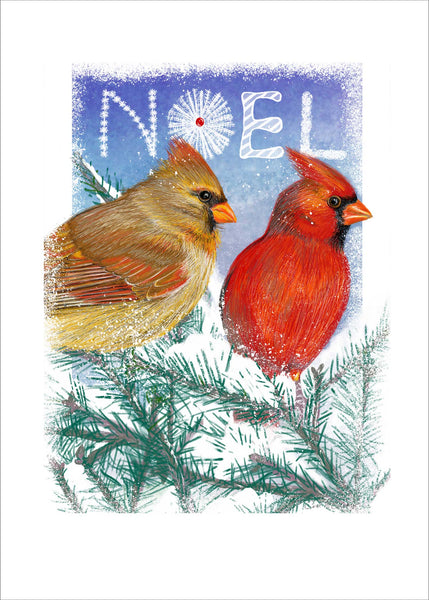R840 Winter Companions - Art Notecards