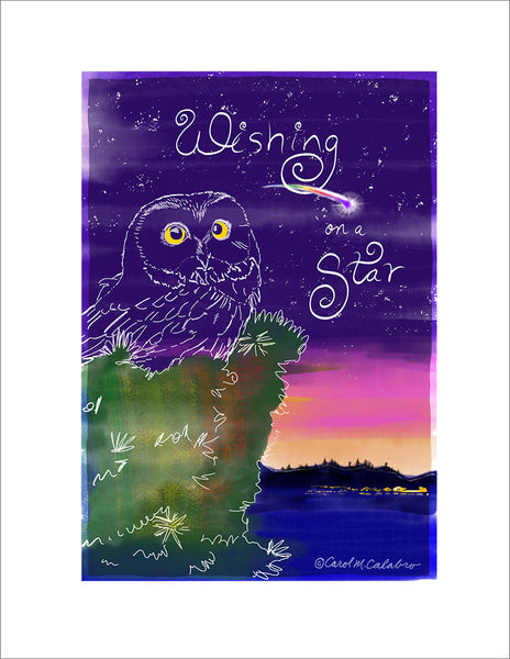 R808 Night Owl - Notecards
